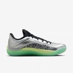Jordan Zion 4 Grey Fog/Black-Metallic Silver - Dydis 45 (FB1802-005 Krep&scaron;inio bateliai)