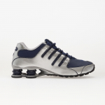 Nike Shox NZ Midnight Navy/ Black-Metallic Silver - Dydis 45 (378341-402 Laisvalaikio batai)