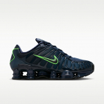 Nike Shox TL Thunder Blue/ Black-Obsidian-Green Strike - Dydis 45 (AV3595-402 Laisvalaikio batai)