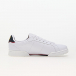 FRED PERRY B722 Leather White/ Navy - Dydis 45 (B6311 567 Laisvalaikio batai)