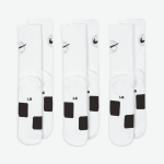 Nike Everyday Basketball Crew kojinės (3 poros) - Dydis 42/46 (DA2123-100 Kojinės)