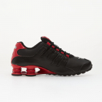 Nike Shox Nz Black/ Flt Silver-Gym Red - Dydis 46 (501524-027 Laisvalaikio batai)
