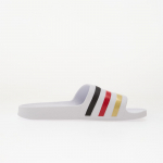 adidas Adilette Aqua Slides Ftwr White/ Core Black/ Gold Met. - Dydis 46 (HQ2451 &Scaron;lepetės)