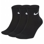 Nike Everyday Lightweight Training Ankle kojinės (3 poros) - Dydis 46 (SX7677-010 Kojinės)