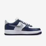 Nike Air Force 1 '07 Low White Navy Grey - Dydis 46 (DV3501-400 Laisvalaikio batai)