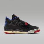 Air Jordan 4 &bdquo;Rare Air&rdquo; Black/Fire Red-Deep Royal Blue-Dark Smoke Grey-Tech Grey - Dydis 47 (FV5029-003 Laisvalaikio batai)