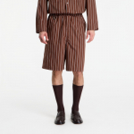&Eacute;tudes Studio Comfort Shorts Striped Dark Brown - Dydis 52 (E26MMTRO421-70 &Scaron;ortai)