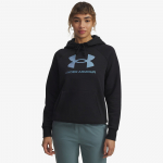 Under Armour Rival Flc Shimmer Hdy Black (6003710-007 Džemperiai)