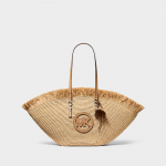 Michael Kors Isa Large Hand-Crocheted Fan Tote Bag Nat/ Peanut (30S6S9FT9Y 202 Krep&scaron;iai)