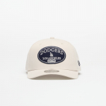 New Era Los Angeles Dodgers 9SEVENTY Stretch Snap Patch Cap Stone (60691205 Kitos kepurės)