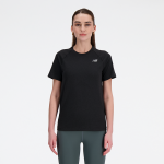 New Balance Wmns Knit Slim T-Shirt (WT41123BKH Mar&scaron;kinėliai)