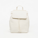 Desigual Back Half Logo Luena Mini Ecru Backpack White (26SAKP181008 Kuprinės)