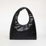 Calvin Klein Emblem Aop Puffer Lg Shoulder Bag Black (LV04F3199G UB1 Krep&scaron;iai)