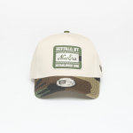 New Era Camo Patch 9FORTY E-Frame Adjustable Cap Cream (60758981 Kitos kepurės)