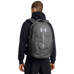 Under Armour Hustle 6.0 Backpack Castlerock/ Steel (1384672-025 Kuprinės)
