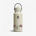 Hydro Flask 710 ml Wide Flex Straw Cap Glitch White 710 - Dydis 710 ml (LE26-W24-1006 Gertuvės)