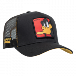 CapsLab Looney Tunes Daffy Trucker kepurė - Dydis Universalus (CLLOO1-DAF1 Snapback kepurės)