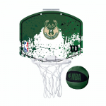 Wilson NBA Milwaukee Bucks Team Mini krep&scaron;inio lenta - Dydis Universalus (WTBA1302-MIL Krep&scaron;inio kamuoliai)