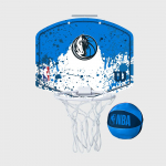 Wilson NBA Dallas Mavericks Team Mini krep&scaron;inio lenta - Dydis Universalus (WTBA1302-DAL Krep&scaron;inio kamuoliai)