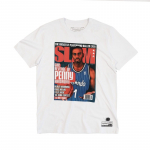 Mitchell & Ness NBA Slam Tee Penny Hardaway Orlando Magic - Dydis Universalus (BMTRINTL1059-OMAWHITPHA Mar&scaron;kinėliai)