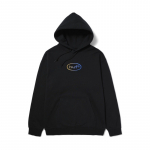 HUF Loose 98 Hoodie Black - Dydis Universalus (PF00634-BLACK Džemperiai)