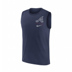 Nike MLB Men's Large Muscle Logo Tank Top Dri-Fit Atlanta Braves - Dydis Universalus (01B3-44B-AW-QLD Mar&scaron;kinėliai)