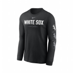 Nike MLB Men's Sleeve Repeater Cotton Tee Longsleeve Chicago White Sox - Dydis Universalus (NKAC-00A-RX-L0A Džemperiai)