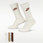 Nike Sportswear Everyday Essential Crew Socks 3-Pack Multi-Color - Dydis Universalus (DX5025-904 Kojinės)