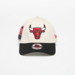 New Era Chicago Bulls 9FORTY Contrast Patch Adjustable Cap Stone/ Black - Dydis Universalus (60667564 Kitos kepurės)