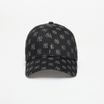New Era New York Yankees Womens MLB Monogram 9FORTY Adjustable Cap Black - Dydis Universalus (60667489 Kitos kepurės)