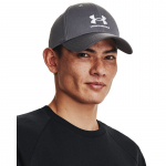 Under Armour Mens Branded Lockup Adj Pitch Gray - Dydis Universalus (1381645-012 Kitos kepurės)