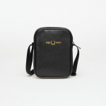 FRED PERRY Scotchgrain Leather Side Bag Black - Dydis Universalus (L1189 102 Krep&scaron;iai)