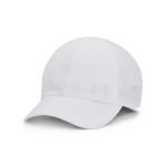 Under Armour Wmns Iso-Chill Launch Adj White 100 - Dydis Universalus (1383478-100 Kitos kepurės)