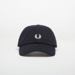 FRED PERRY Pique Classic Cap Navy/ Snow White - Dydis Universalus (HW2295 267 Kitos kepurės)