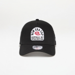 New Era Cotton Patch 9FORTY A-Frame Trucker Adjustable Cap Black - Dydis Universalus (60667587 Kitos kepurės)