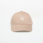 Calvin Klein Monogram Embroidery Baseball Cap Desert Taupe/ Contrast Logo - Dydis Universalus (LV04K5024G VFU Kitos kepurės)