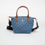 Tommy Hilfiger Popette Mini Tote Denim Flag Dark Blue Indigo - Dydis Universalus (AW0AW18612 0GY Krep&scaron;iai)