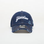 New Era 9TWENTY MLB Denim Distress New York Yankees Navy - Dydis Universalus (60771839 Kitos kepurės)
