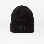 New Era MLB Essential Cuff Knit Beanie NY čern&yacute; - Dydis Universalus (12122729 Kitos kepurės)
