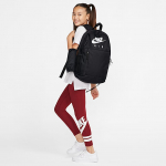 Nike Elemental Kids' Backpack (20L) Black/ Black/ White - Dydis Universalus (BA6032-010 Kuprinės)