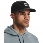 Under Armour Men'S Ua Branded Snapback Black - Dydis Universalus (1376703-001 Kitos kepurės)