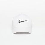 Nike Dri-FIT Club Structured Swoosh Cap White/ Black - Dydis Universalus (FB5625-100 Kitos kepurės)