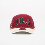 New Era 9FORTY Aframe City Icon Chicago Bulls Cardinal/ Light Cream - Dydis Universalus (60856336 Kitos kepurės)