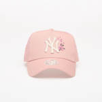 New Era 9FORTY AF Trucker Floral New York Yankees Pink Rouge/ Chrome White - Dydis Universalus (60856360 Kitos kepurės)