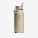 Hydro Flask 946ml Wide Flex Straw Cap Oat - Dydis Universalus (W32CFS114 Gertuvės)