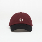 Fred Perry Blocked Pique Classic Cap Oxblood - Dydis Universalus (HW2303 K22 Kitos kepurės)