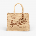 MC2 Saint Barth Vanity Raffia Bag Border - Dydis Universalus (VANI01300435L Krep&scaron;iai)
