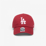 '47 Brand MLB Clean Up Los Angeles Dodgers Cap Dark Sangria - Dydis Universalus (15121469 Kitos kepurės)