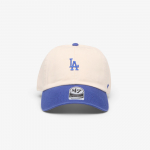 '47 Brand MLB Clean Up Base Runner Los Angeles Dodgers Cap Natural - Dydis Universalus (15121406 Kitos kepurės)