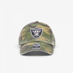 '47 Brand NFL Clean Up Las Vegas Raiders Cap Camo - Dydis Universalus (15121377 Kitos kepurės)